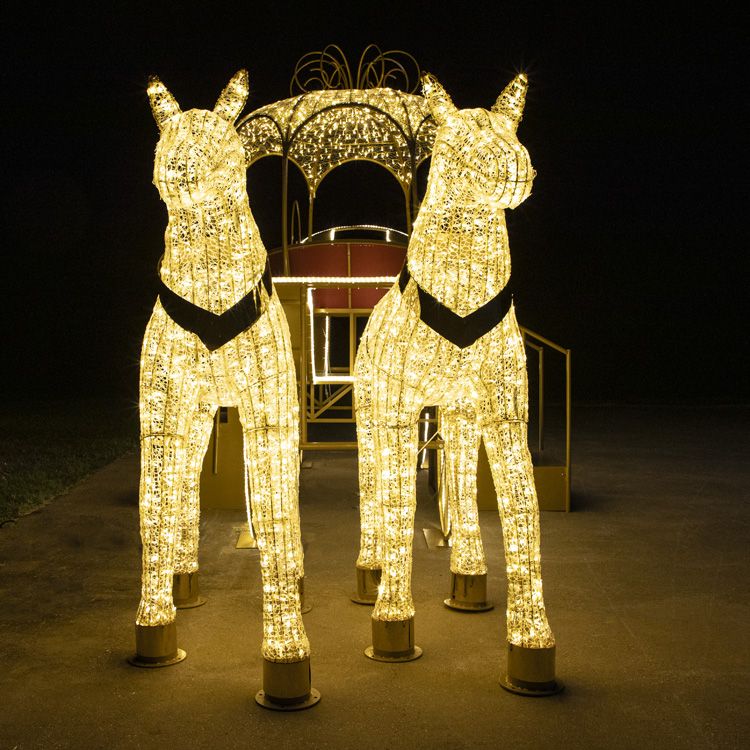 Horses with Carriage