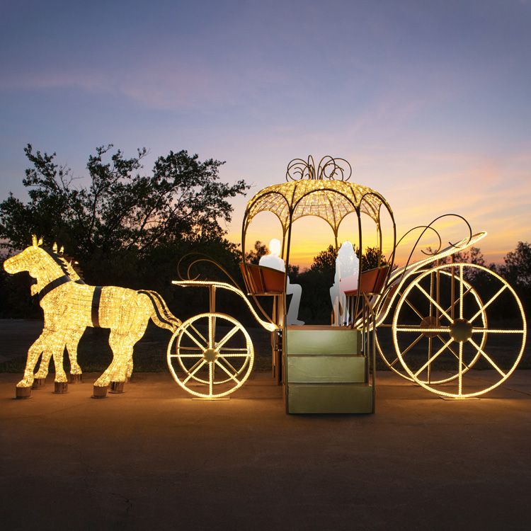 Horses with Carriage