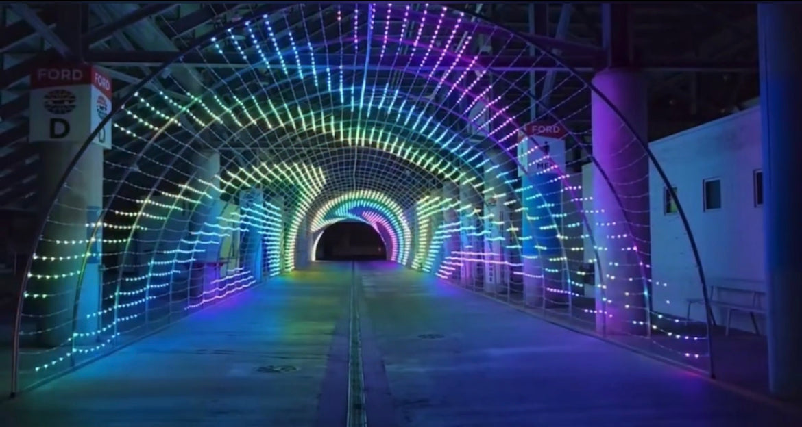 Pixel Tunnel 360°