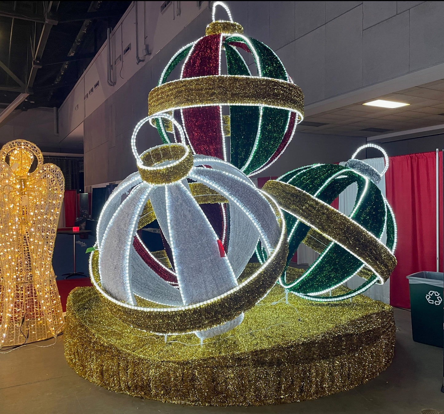 Giant Ornament Stack