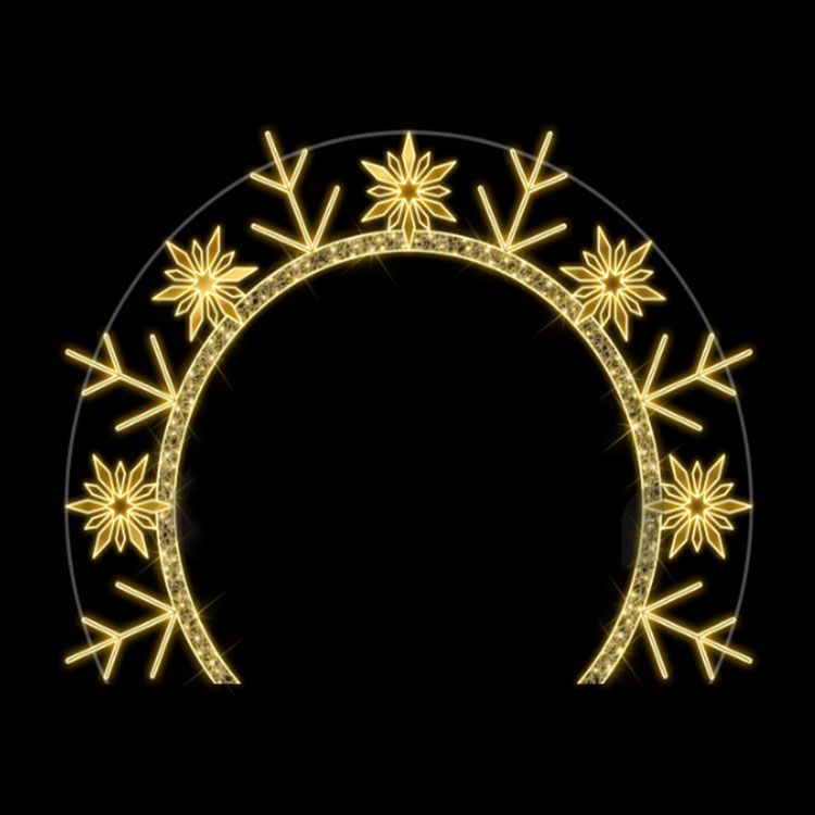 Snow Flake Arch 2D