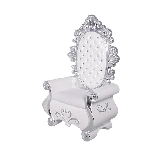 White Santa Throne
