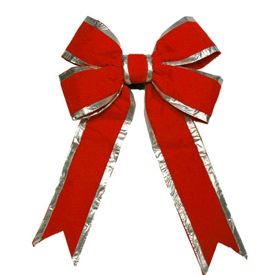 Velvet Bow - UV Protected - 12" (QTY 8)