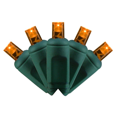 ORANGE COAXIAL LED 70 LIGHT 5MM BALLED (QTY 12)