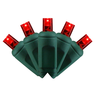 RED COAXIAL LED 70 LIGHT 5MM BALLED (QTY 12)
