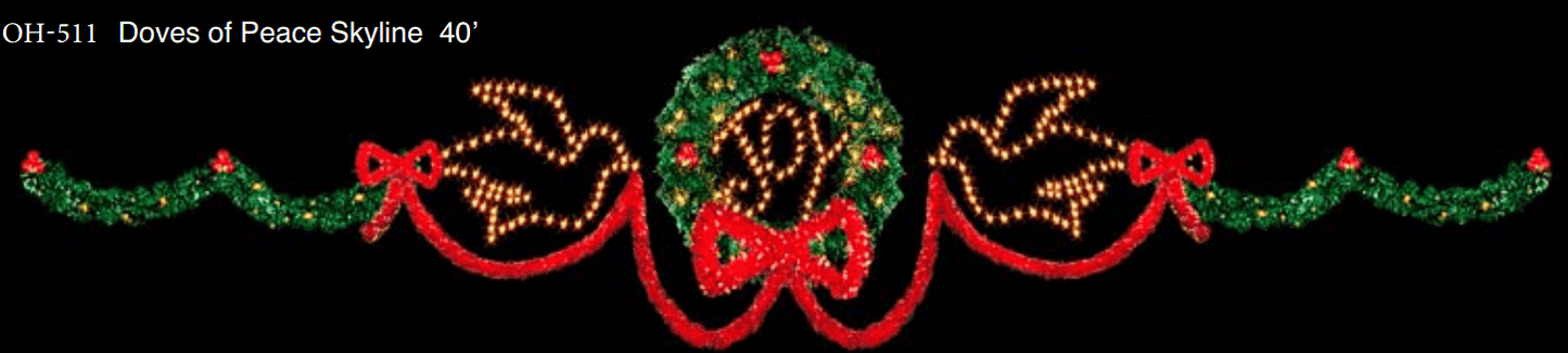 Doves of Peace Skyline