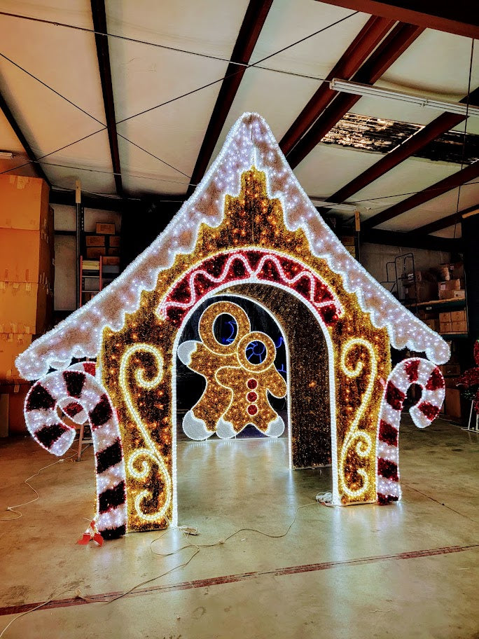 Gingerbread House Arch