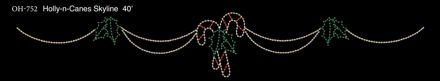 Holly-n-Canes Skyline