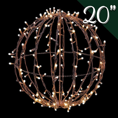 LED 20" 3D FOLDABLE SPHERE