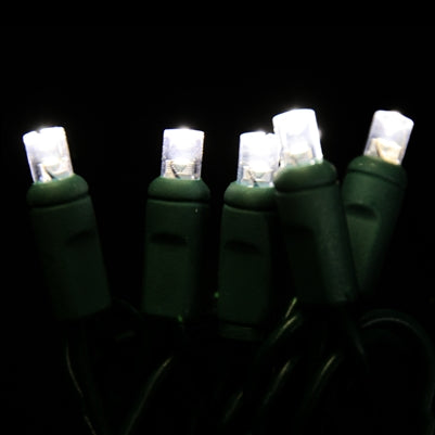 LED 50 LIGHT 5MM (QTY 12) PURE WHITE