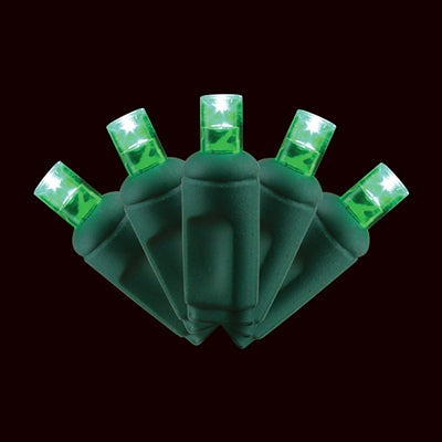 GREEN LED 50 LIGHT 5MM BALLED (QTY 12)