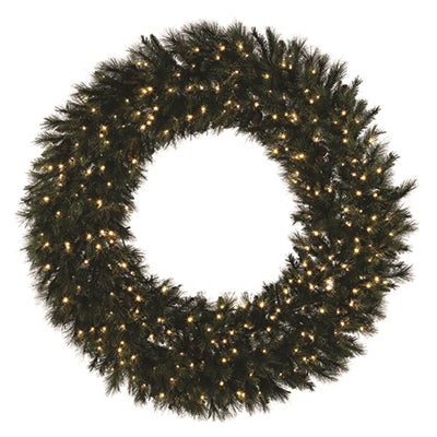 LED Mixed Noble Wreath 5' - Warm White
