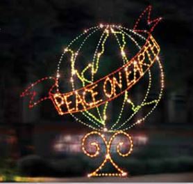Peace on Earth Globe