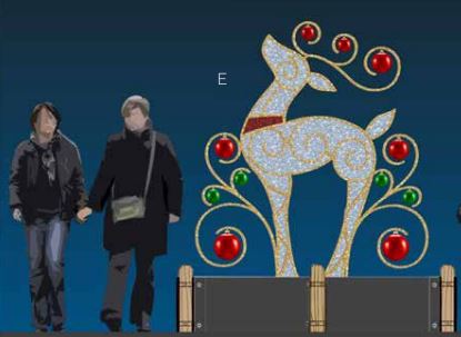 Reindeer with Ornamentation