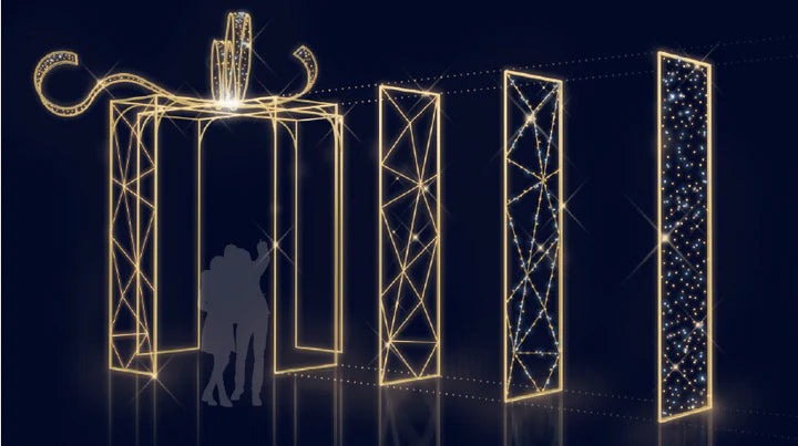 12ft Walk Through Gift Box