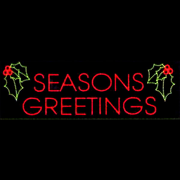 Seasons Greetings With Holly