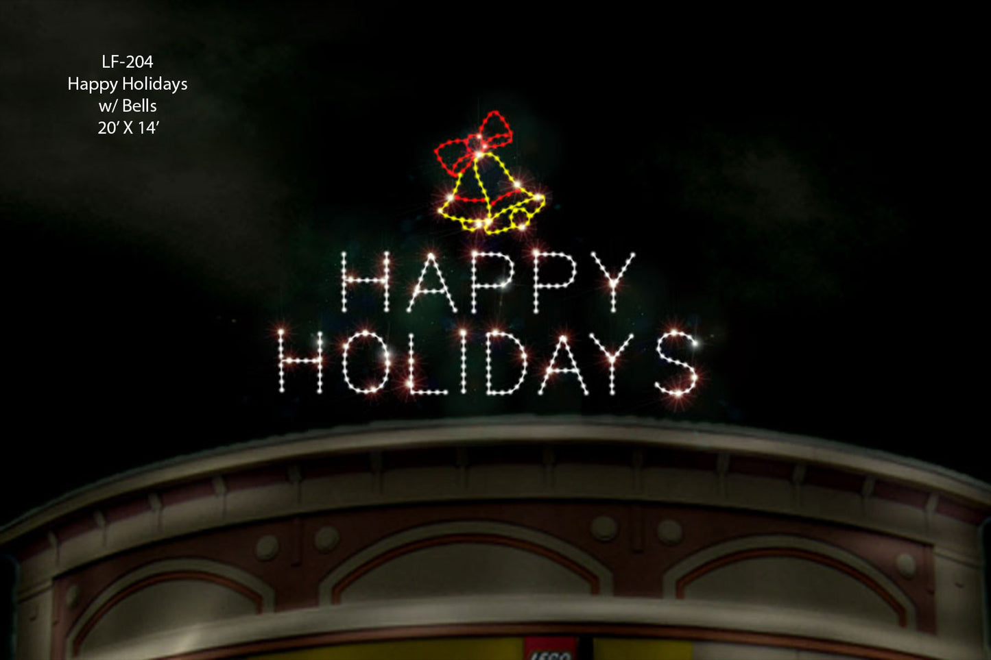 Happy Holidays With Bells