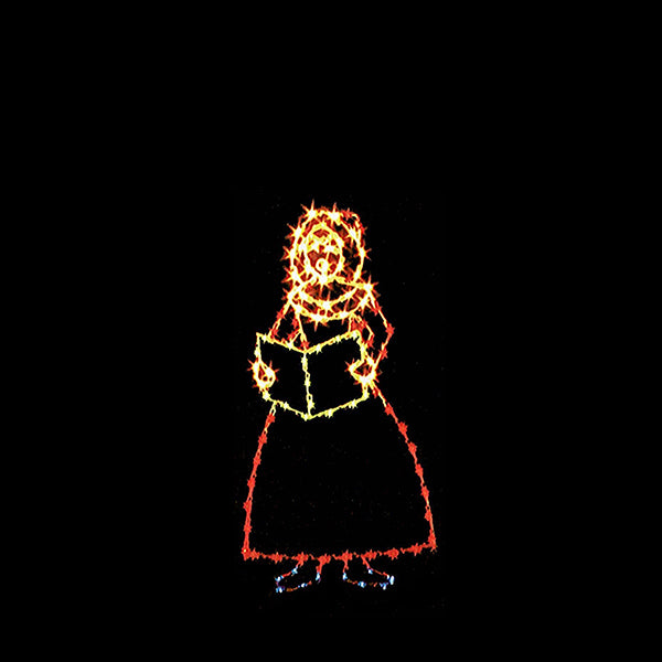 Caroling Woman