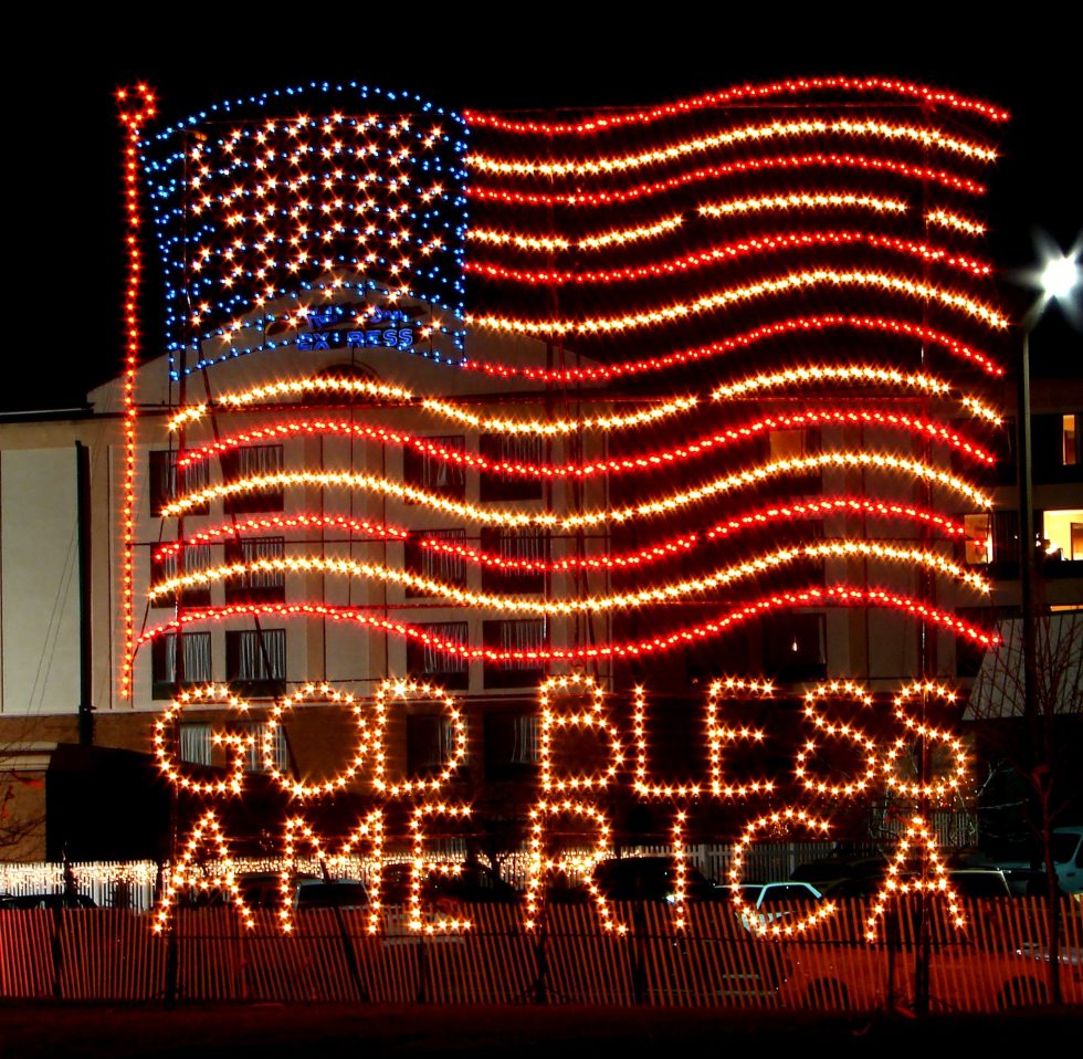 Flag With 3' Letters