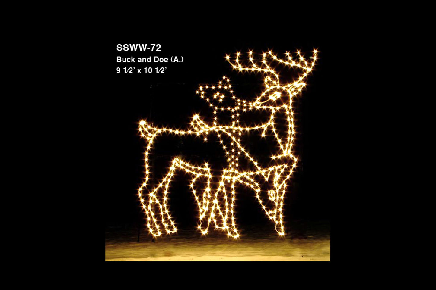 Animated Buck and Doe