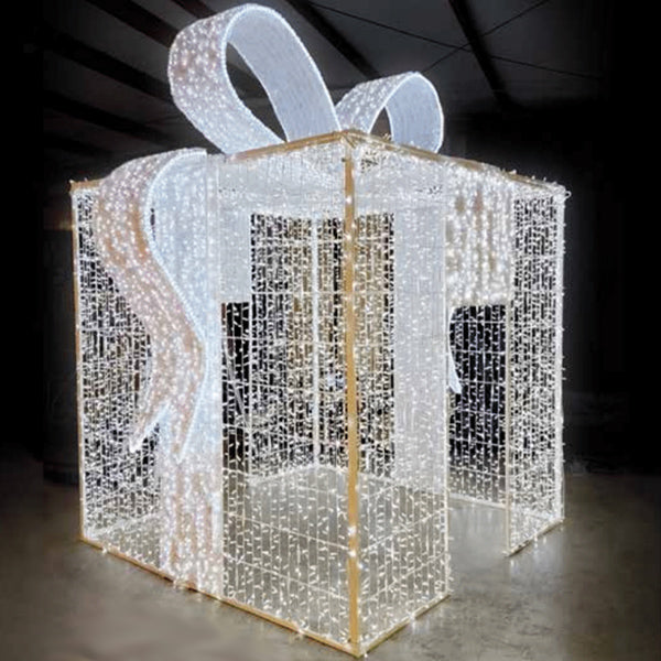 3D Walkthrough Gift Box White