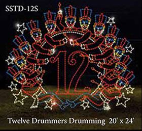 Twelve Drummers Drumming