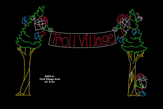 Troll Village Arch