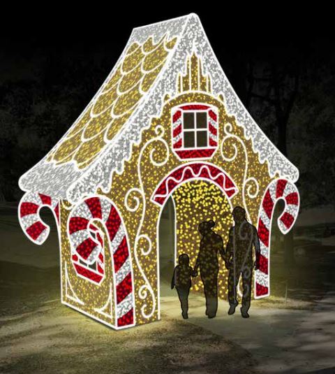 Gingerbread House Arch