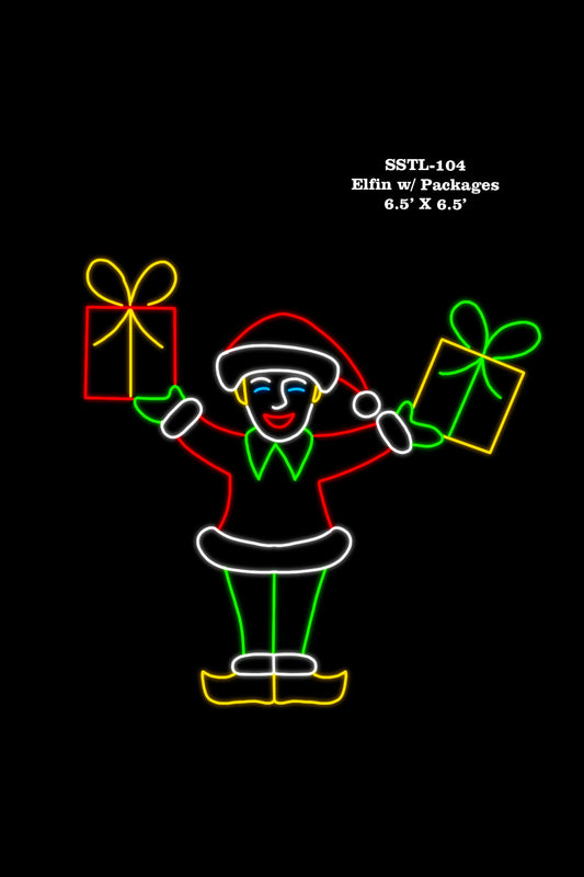 Elfin With Packages