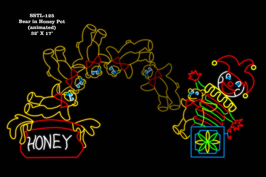 Bear In Honey Pot