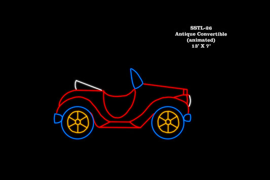 ANTIQUE CONVERTIBLE (Animated)