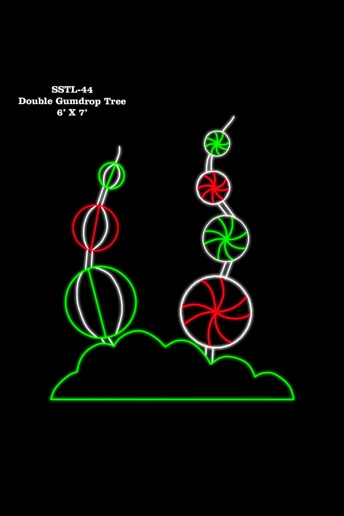 Double Gumdrop Tree